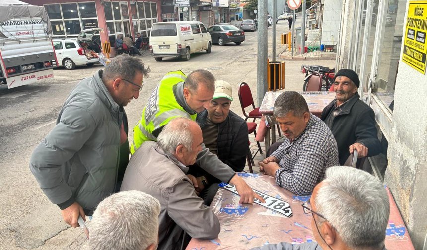 Çamardı'da trafik haftası kutlandı