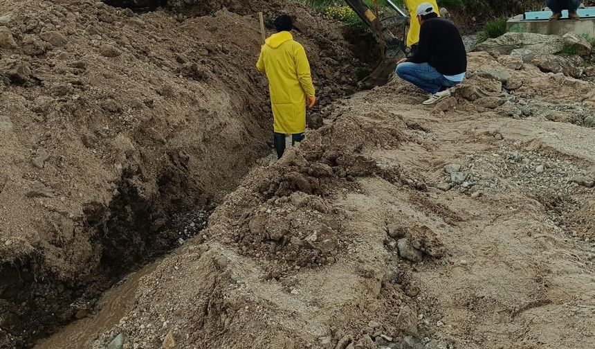 Çiftlik'te taşkınlara karşı önlem