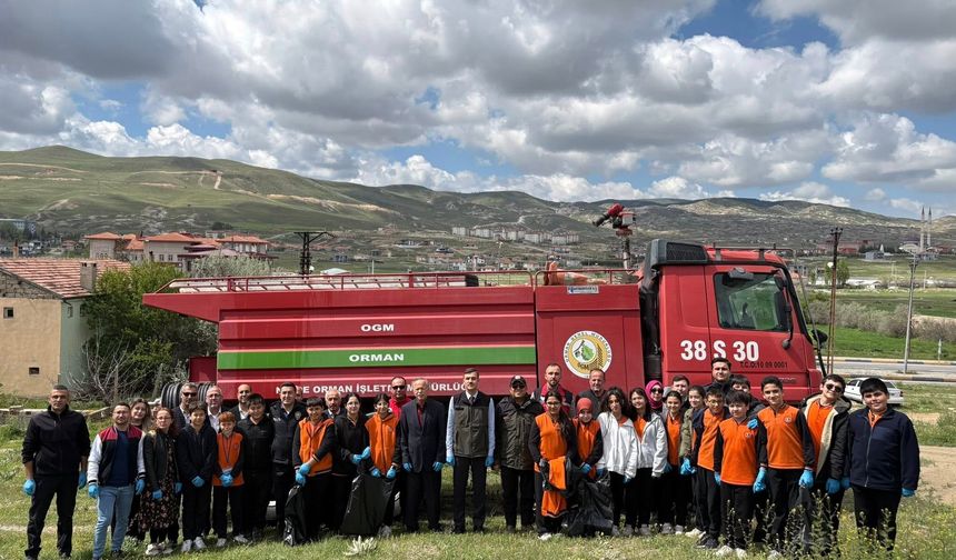 Ulukışla’da “Orman Benim” etkinliğiyle çevre bilinci oluşturuldu
