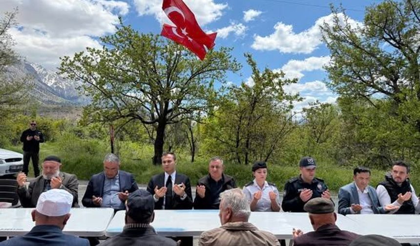 Çamardı'da şehit Akagündüz için anma programı düzenlendi