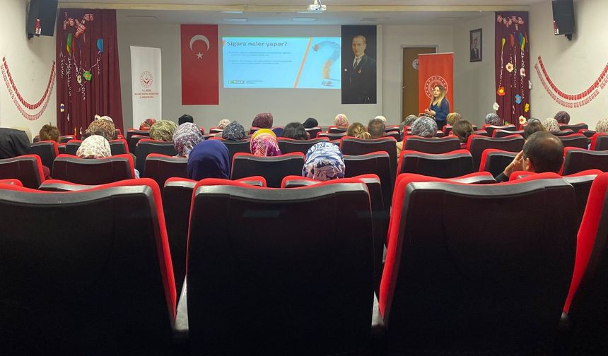 Niğde’de bağımlılıkla mücadele ve stres eğitimi verildi