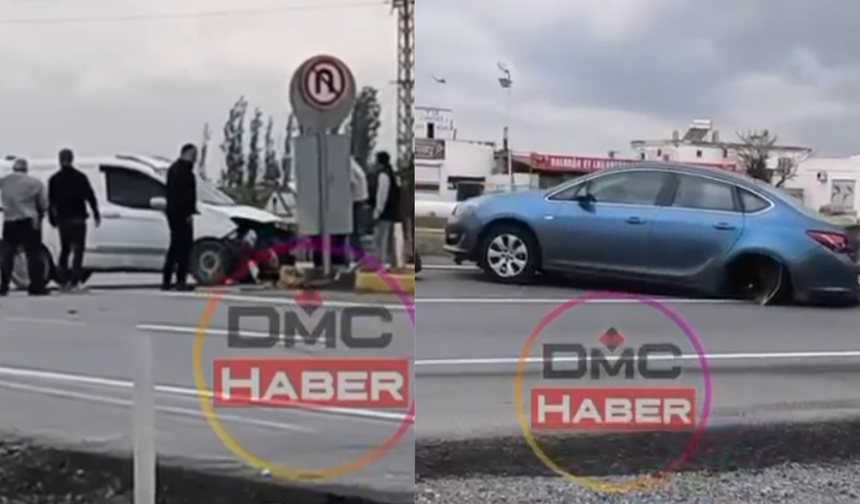Niğde’de otomobil ile hafif ticari araç çarpıştı