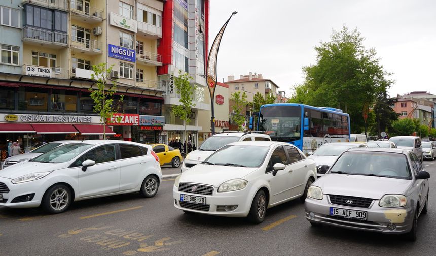 Niğde’de motorlu kara taşıtı sayısı 154 bini geçti