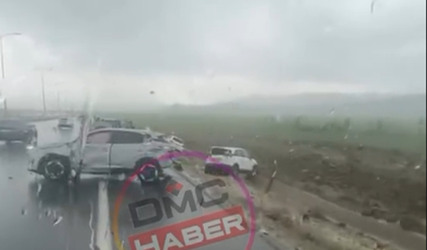 Niğde’de zincirleme kaza:4 Yaralı