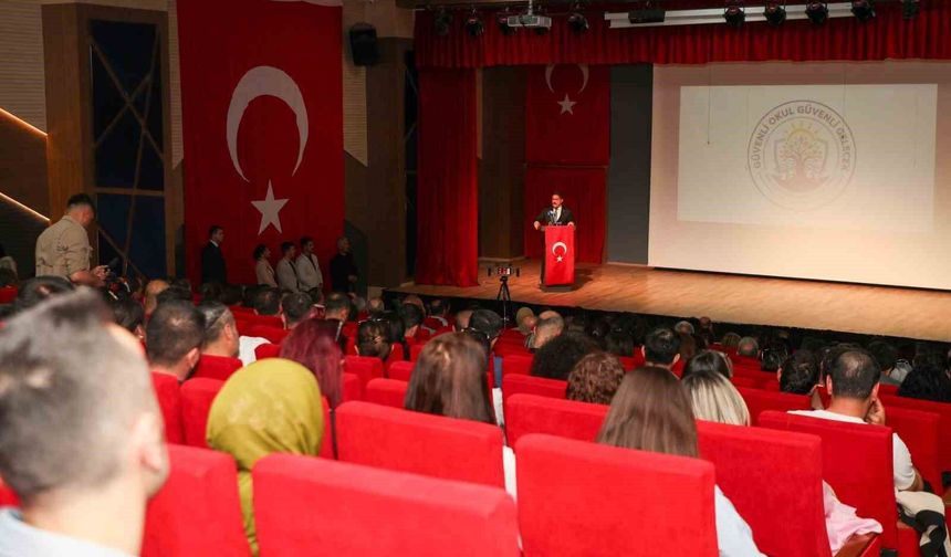 Güvenli okul güvenli gelecek projesi hayata geçirildi