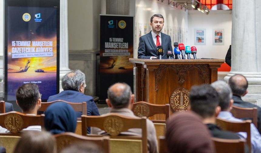 15 Temmuz Manşetleri Gazetecilik Atölyesi sona erdi