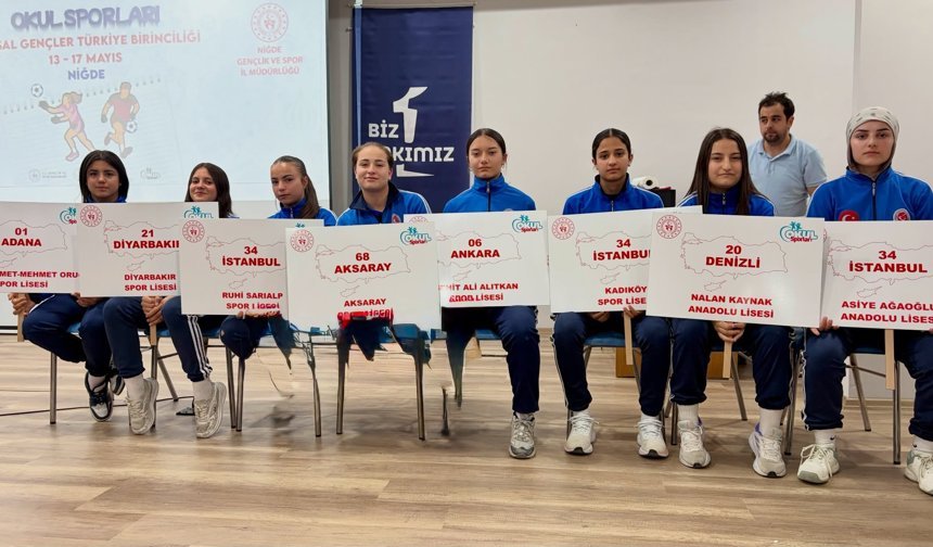 Gençler Futsal Türkiye şampiyonası öncesi teknik toplantı yapıldı