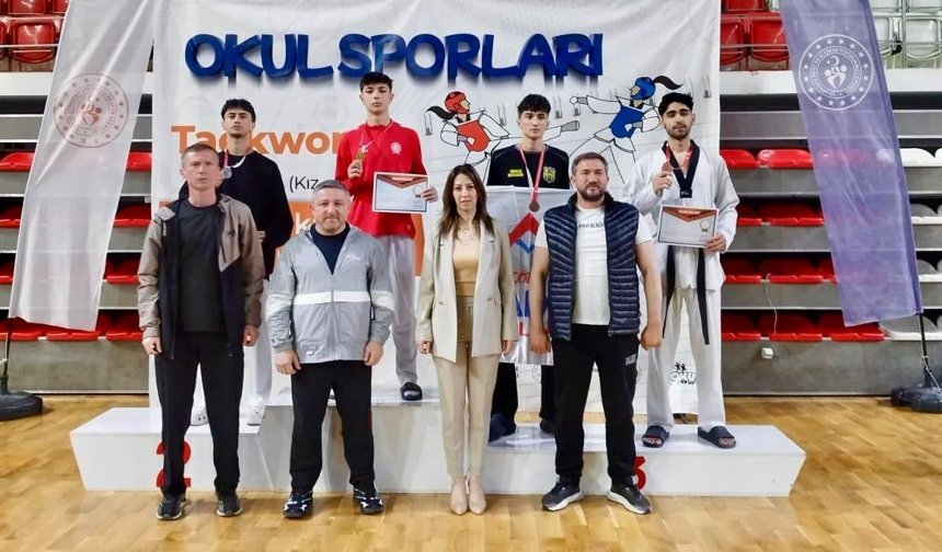 Mert Ferhat Bilgen Taekwondo’da Türkiye üçüncüsü oldu