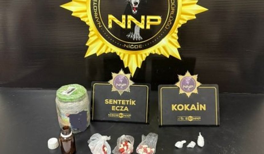 Niğde’de narkotik kıskacından kaçamadılar!