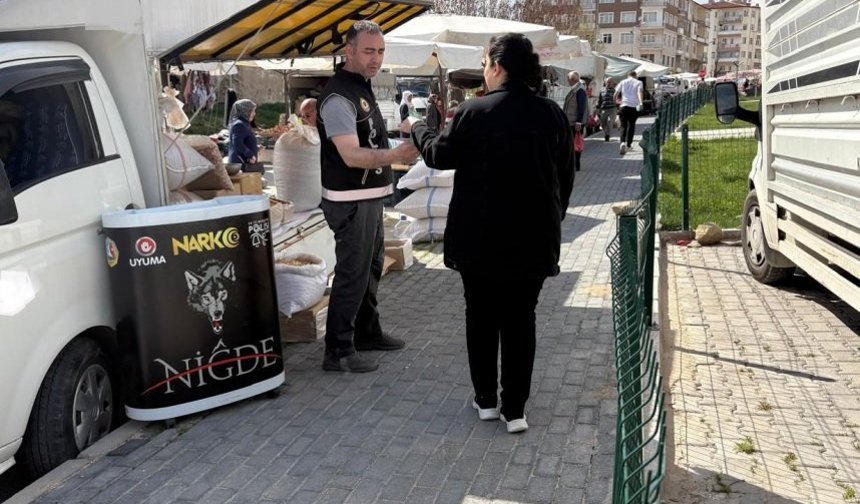 Niğde’de narkotik farkındalık çalışması
