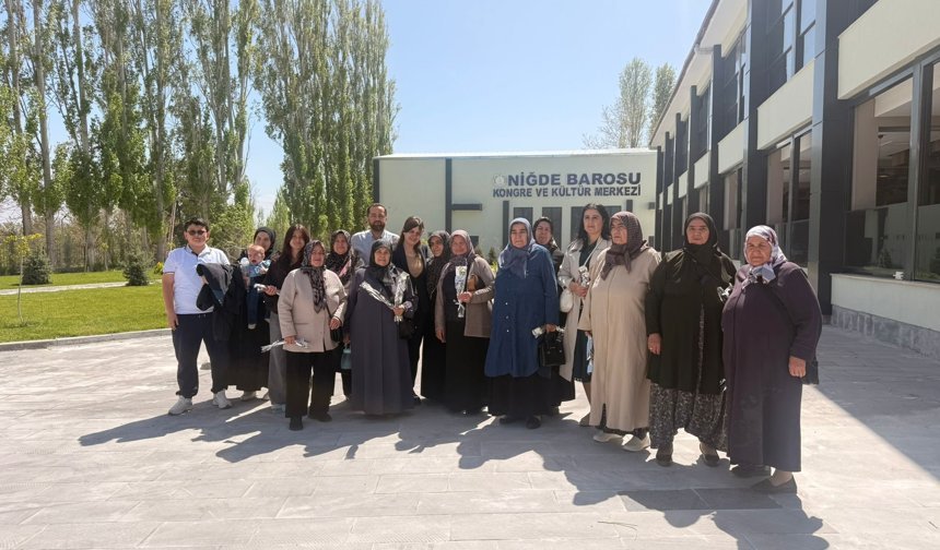 Niğde Barosu şehit annelerini ağırladı