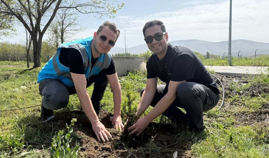 Niğde'de her üye anne için fidan diktiler