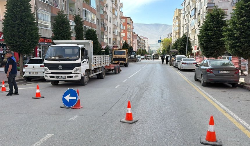 Niğde’de o yol kapalı