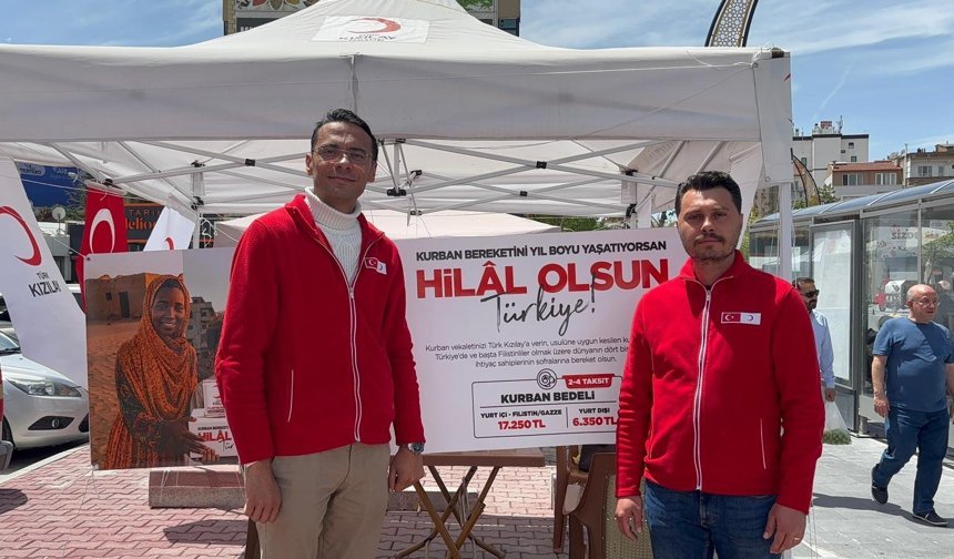 Kızılay Niğde Şubesi kurban bağışlarını kabul etmeye başladı