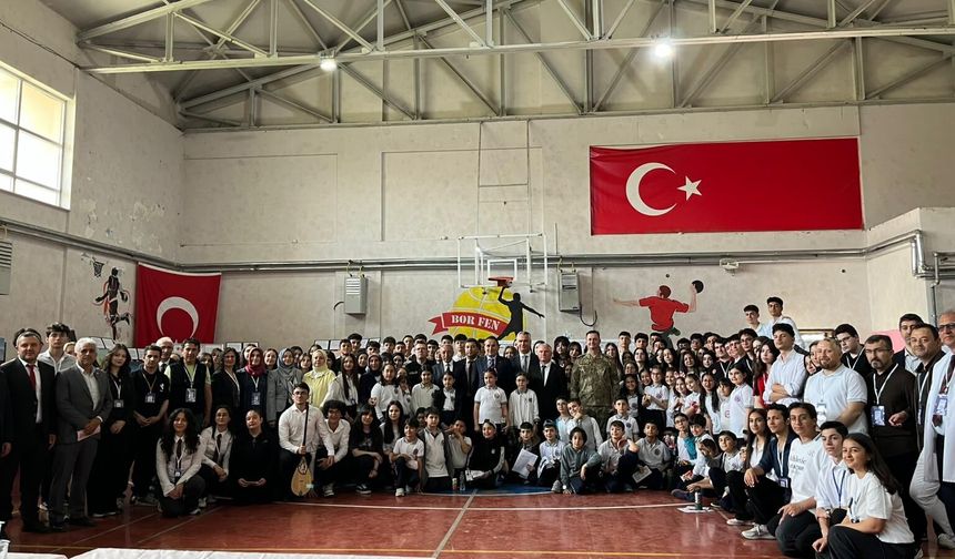 Bor Şehit Ramazan Konuş Fen Lisesi’nde bilim rüzgarı