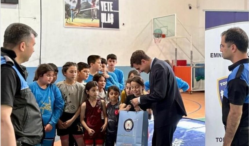 Niğde emniyetinden spor desteği
