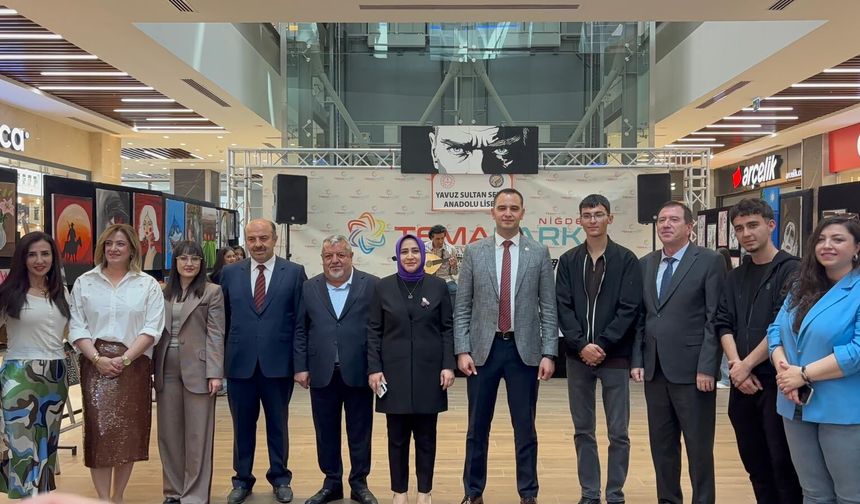 Niğde’de gençlerden sanat dolu etkinlik