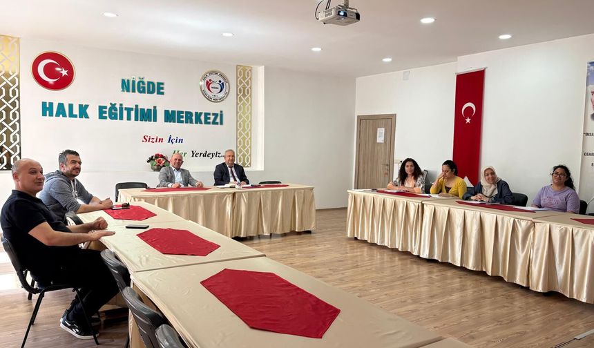 Niğde HEM’den Erasmus+ Drama Projesi toplantısı