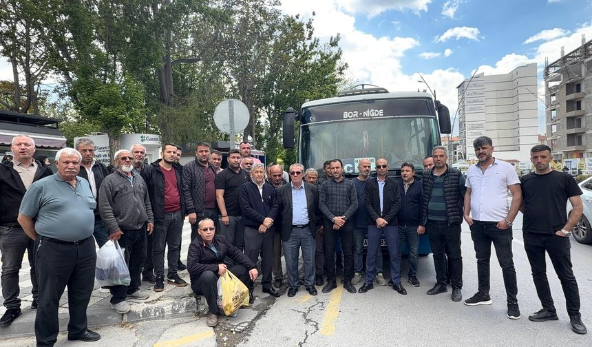 Niğde-Bor hattında güzergah değişti seferler durduruldu