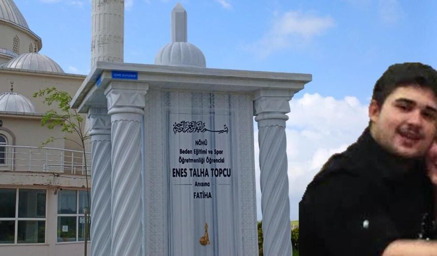 Öğrencinin anısına yaptırılan hayrat, hatırasını yaşatacak