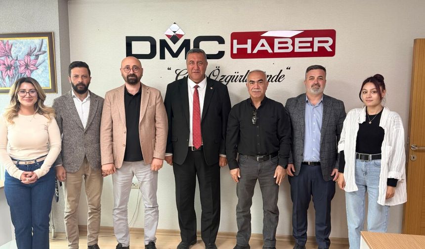 Vekil Gürer’den DMC Haber’e yıldönümü ziyareti