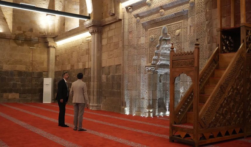 Niğde’nin tarihi mirası Sungurbey Camii’nde restorasyon tamamlandı