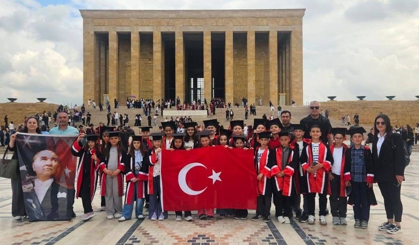 Nazmiye Pınar İlkokulu öğrencilerinden Ankara gezisi