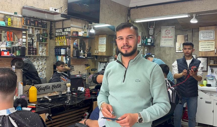 Niğde’de bayram tıraşı mesaisi başladı