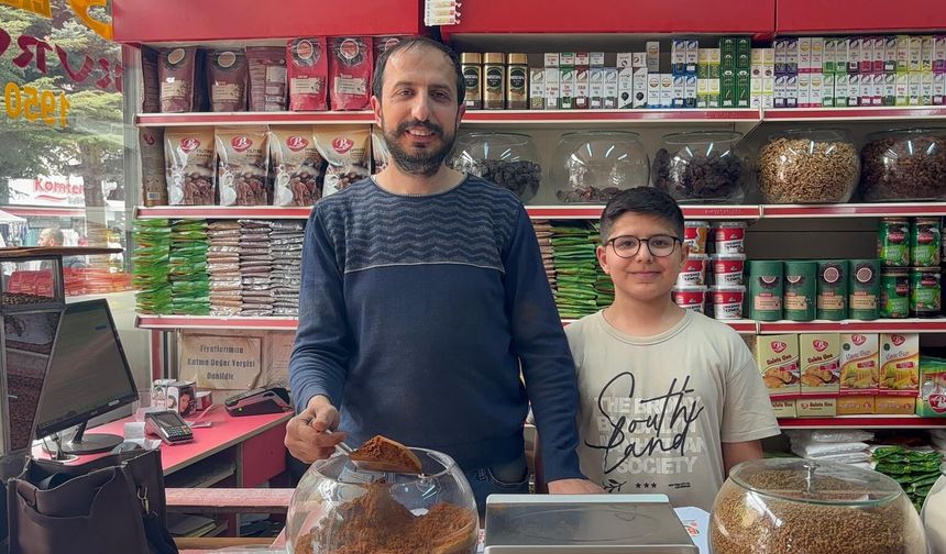 Niğde’de bayram öncesi Türk kahvesine yoğun ilgi