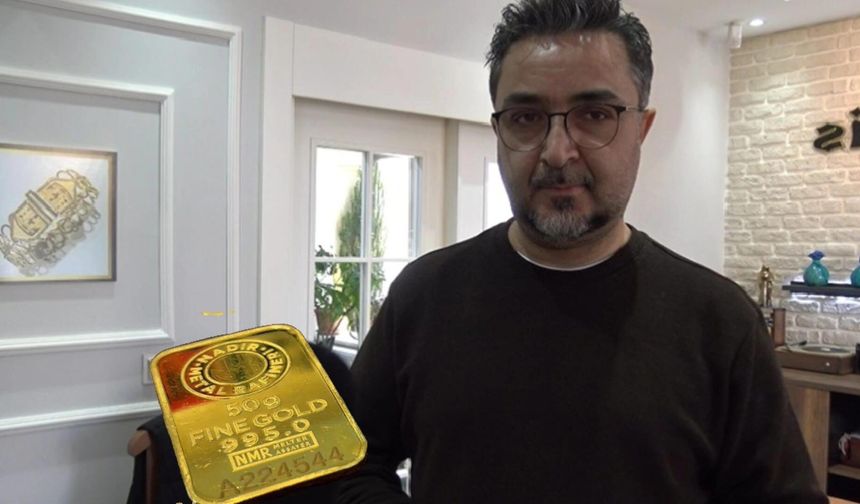 Hurda altın atölyede yeniden değer kazanıyor