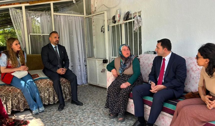 Selden etkilenen Gümüşler Beldesine psikososyal destek eli
