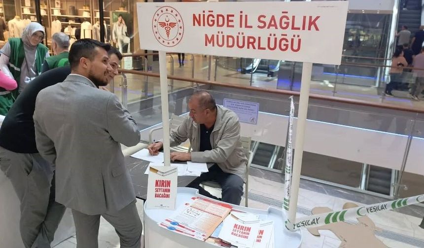 Niğde İl Sağlık Müdürlüğü: "Elektronik sigara bir çözüm değil, tuzaktır"