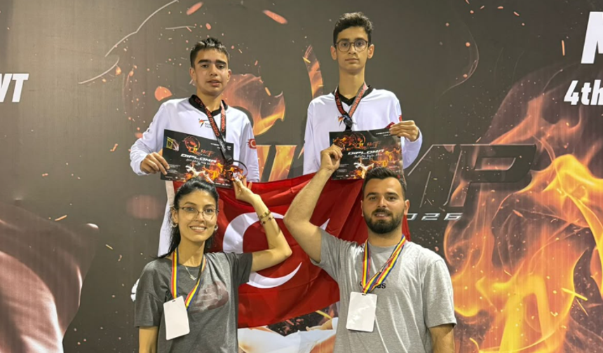 Niğdeli sporculardan Moldova’da uluslararası başarı