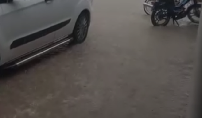 Bahçeli ve Kemerhisar’da yağış etkili oldu