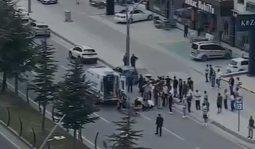 Bor Yolu’nda otomobil yayaya çarptı