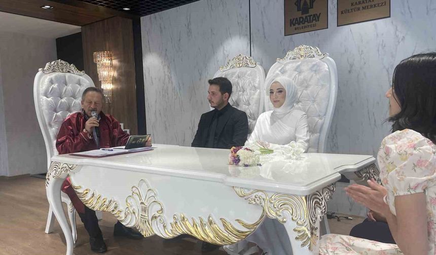 Konya'da '06.06.2026' nikah tarihi yoğunluğu
