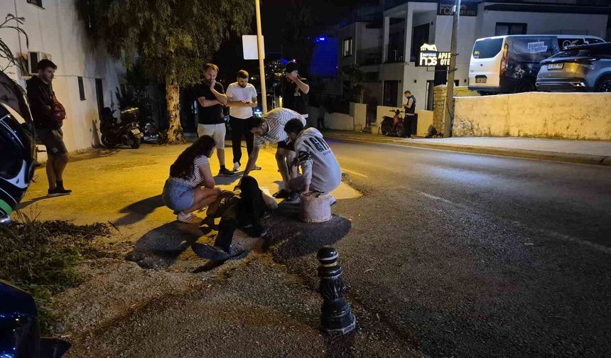 Uygulamadan kaçarken polisi ve motosikletliyi yaraladı