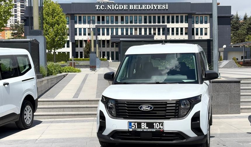 Niğde Belediyesi araç filosunu 7 yeni araçla güçlendirdi
