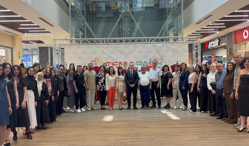 NÖHÜ öğrencilerinin bitirme projeleri Temapark'ta sergilendi