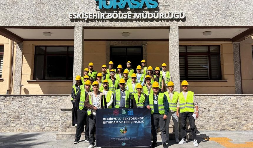 NÖHÜ öğrencilerinden demiryolu sektörüne teknik gezi