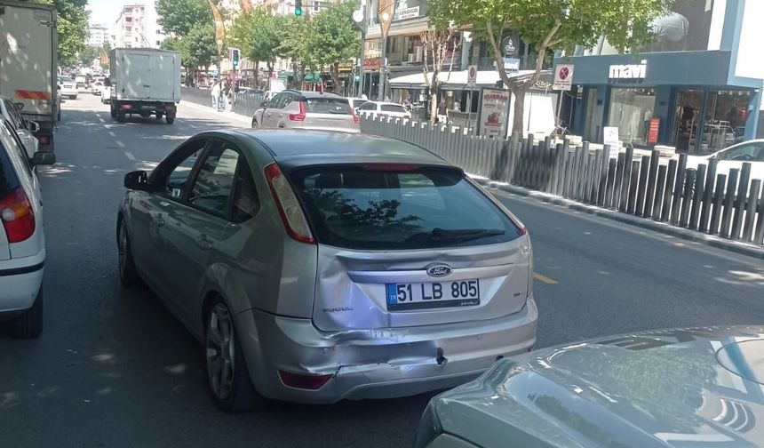 Niğde’de zincirleme trafik kazası