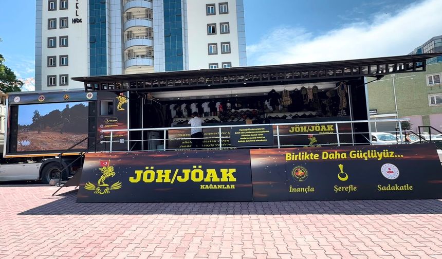 JÖAK TIR’ı Niğde Meydan’da ziyarete açıldı