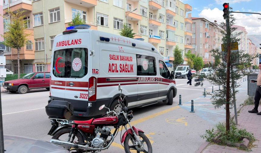 Selçuk Mahallesi’nde motosiklet kazası: 1 yaralı