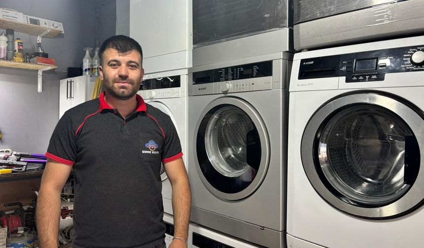 Gurbetçi geldi, Niğde’de ikinci el beyaz eşya pazarı hareketlendi