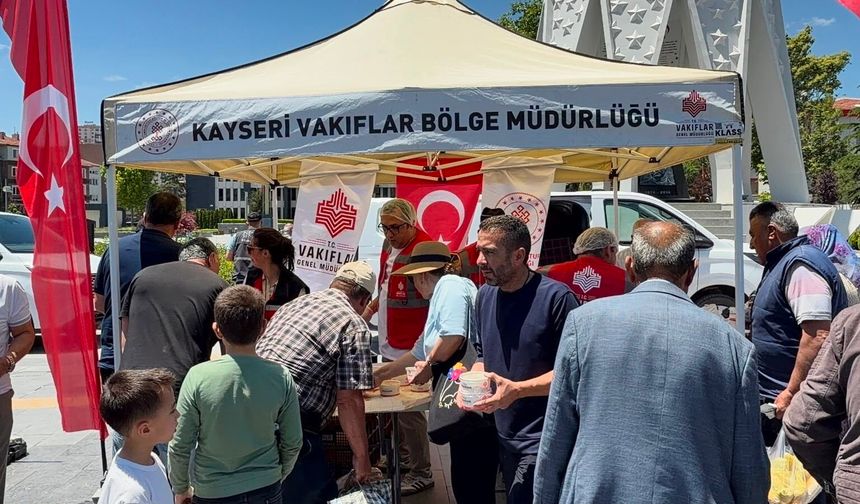 Niğde’de 2 bin 500 kişilik aşure ikramı