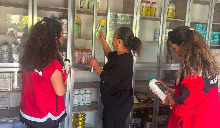 Bor'da bitki koruma ürünü bayilerine B-Reçete sistemi tanıtıldı
