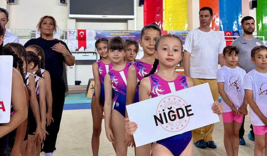 Niğde Cimnastik Takımı ANALİG yarı finalinde grup ikincisi oldu