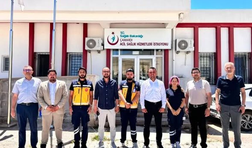 Çamardı'daki 112 Acil Sağlık İstasyonlarında inceleme