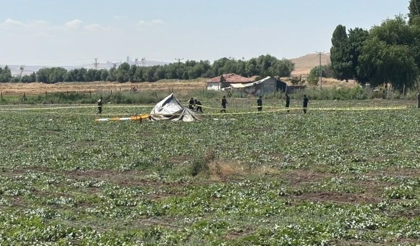 Eğitim helikopteri düştü: 2 personel yaralandı