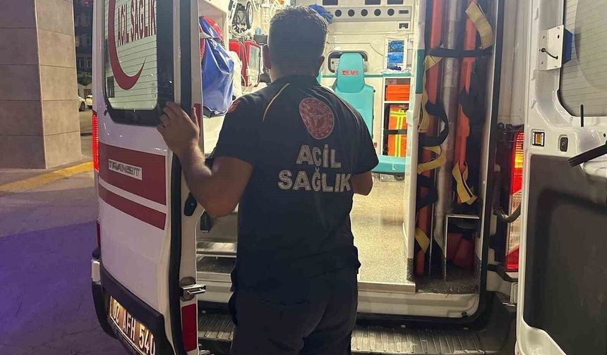 Arının soktuğu kişi yaşam mücadelesi veriyor